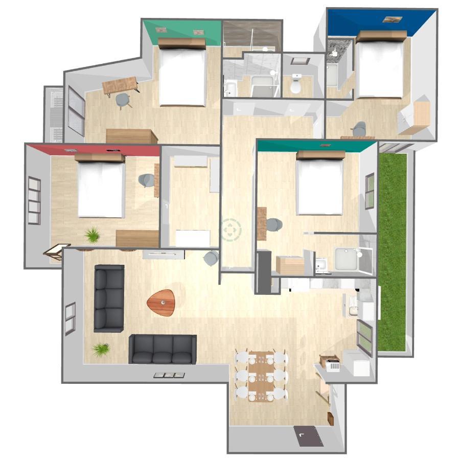 Magnifique T5 - 12Pers - Balcon Et Vieux-Port Apartment Marseille Luaran gambar